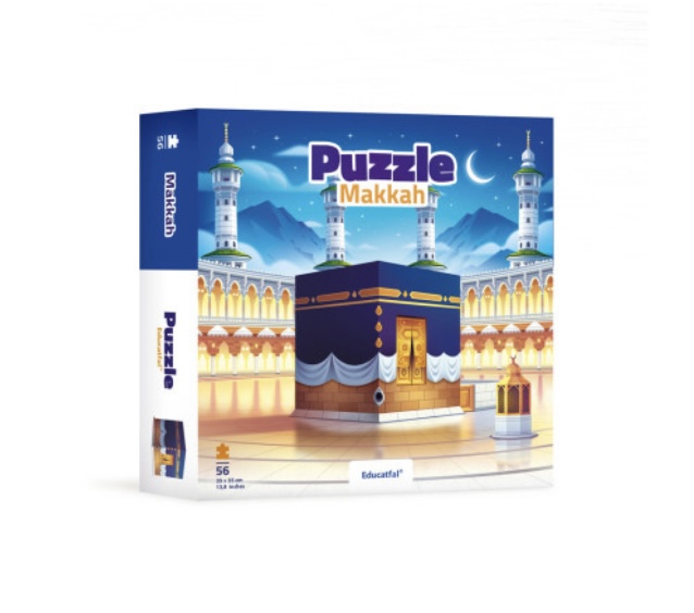 Puzzle-Big-Makkah-56-Pieces-Educatfal